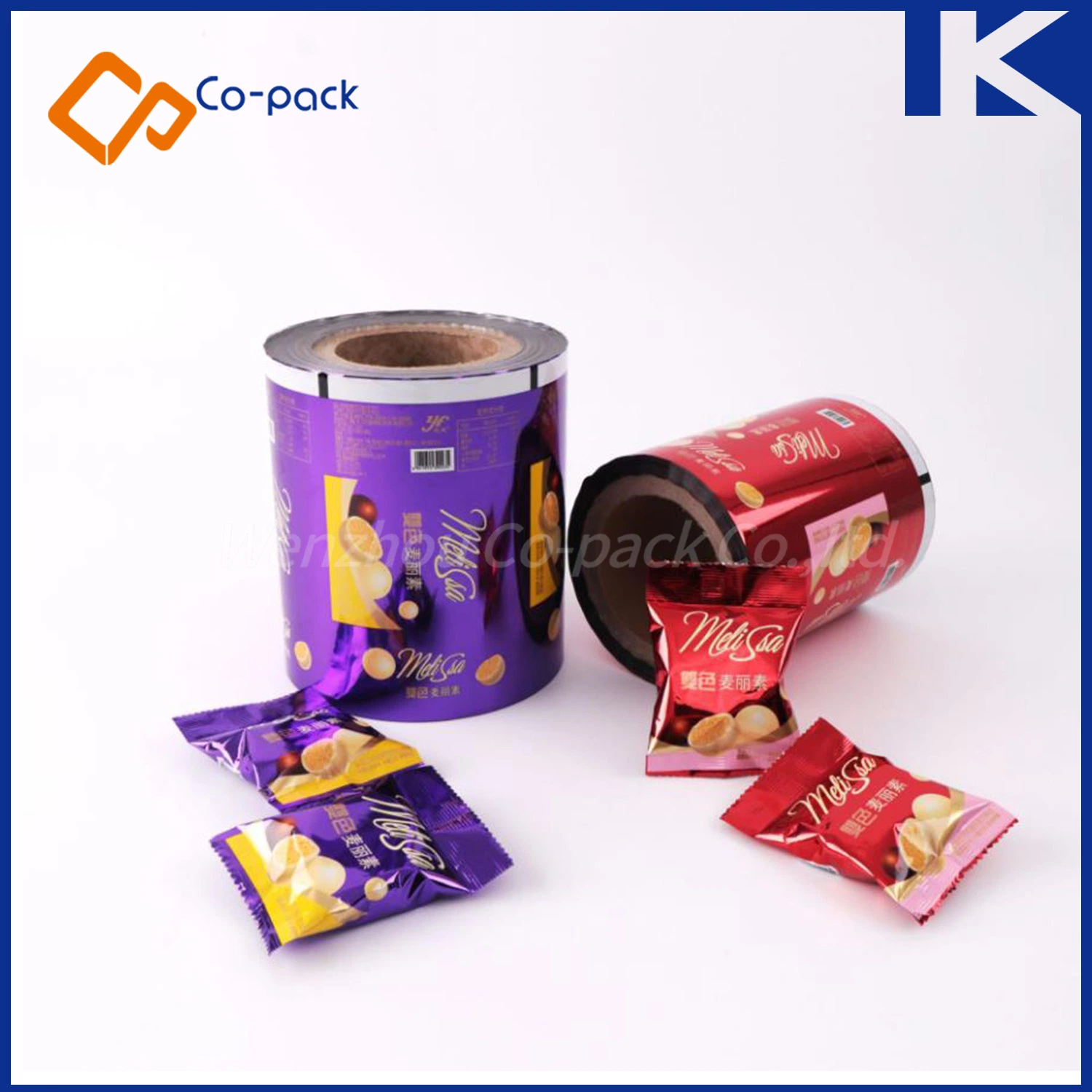 Metallized Pet Film for Chocolate and Candy Packaging