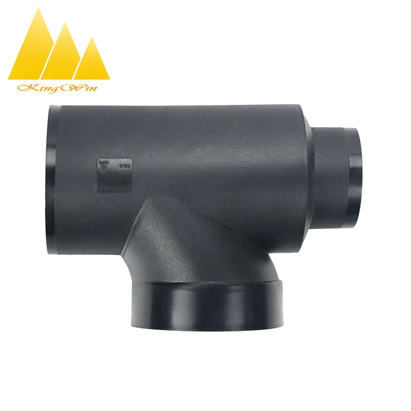 Butt Fusion HDPE Pipe Fitting SDR11 PE Tee Reducer for Water Supply