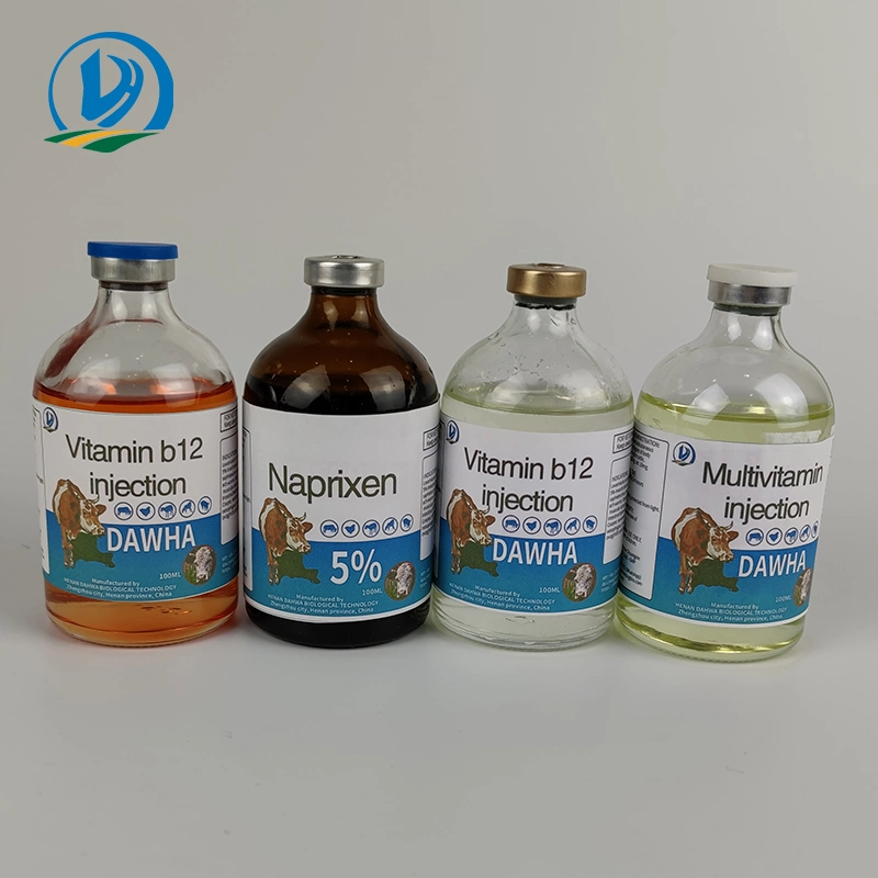 Veterinary Injection Vitamin B12 Injection Vitaminb12 50ml/100ml GMP Cetificated Western Medicine