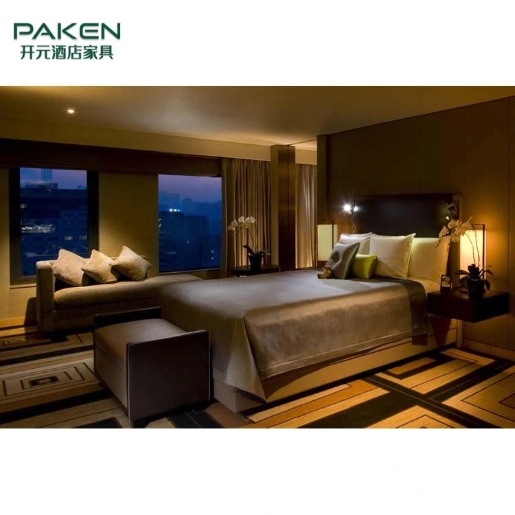 Paken Hotel Furniture Luxury Customize for Guestroom Furniture Indoor