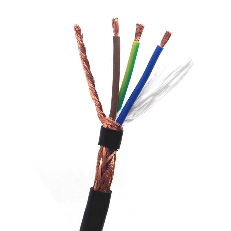 UL2517 PVC Multi-Core Shielded Wire Elastic PVC Shielded Signal Copper Wire Core Electrical Cable
