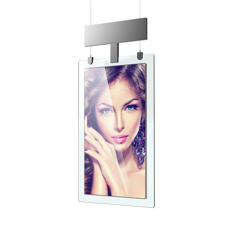 Hanging Double Sided Super Slim Ultra Thin Transparent Digital Signage and Displays