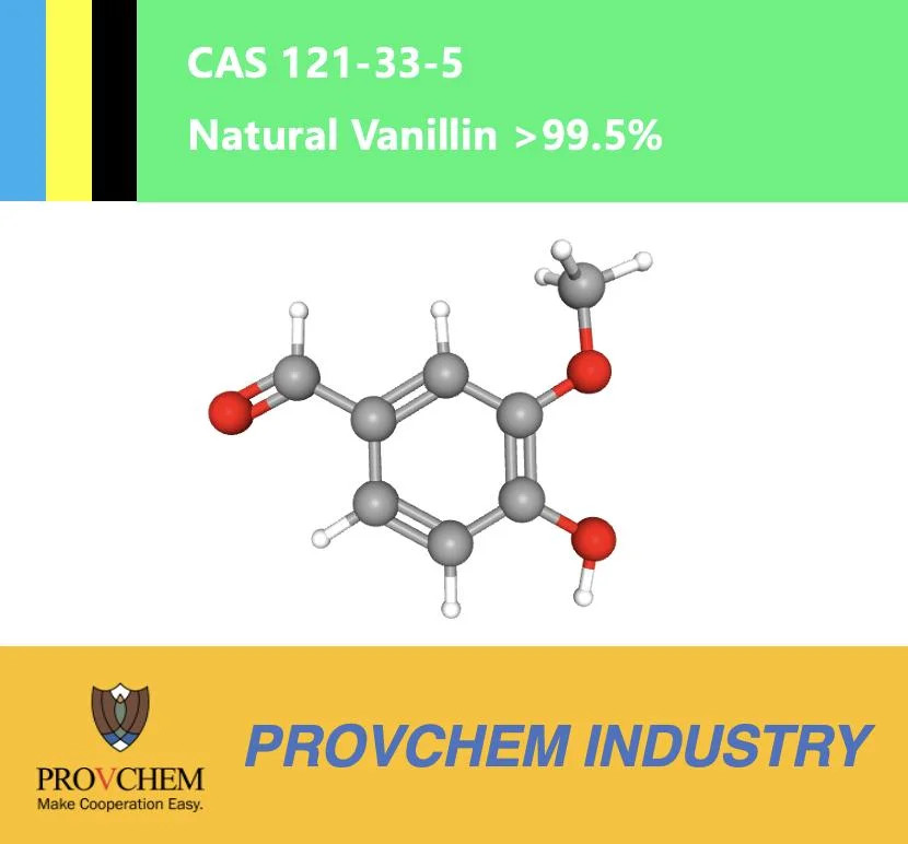 Natural Vanillin for Infant Food/ CAS 121-33-5
