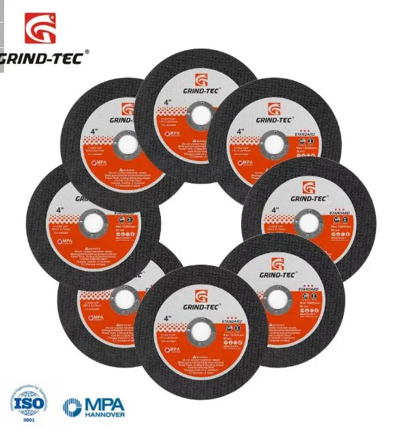 Disques abrasifs 4" 107X1.2X16mm roues de coupe métal/acier inoxydable