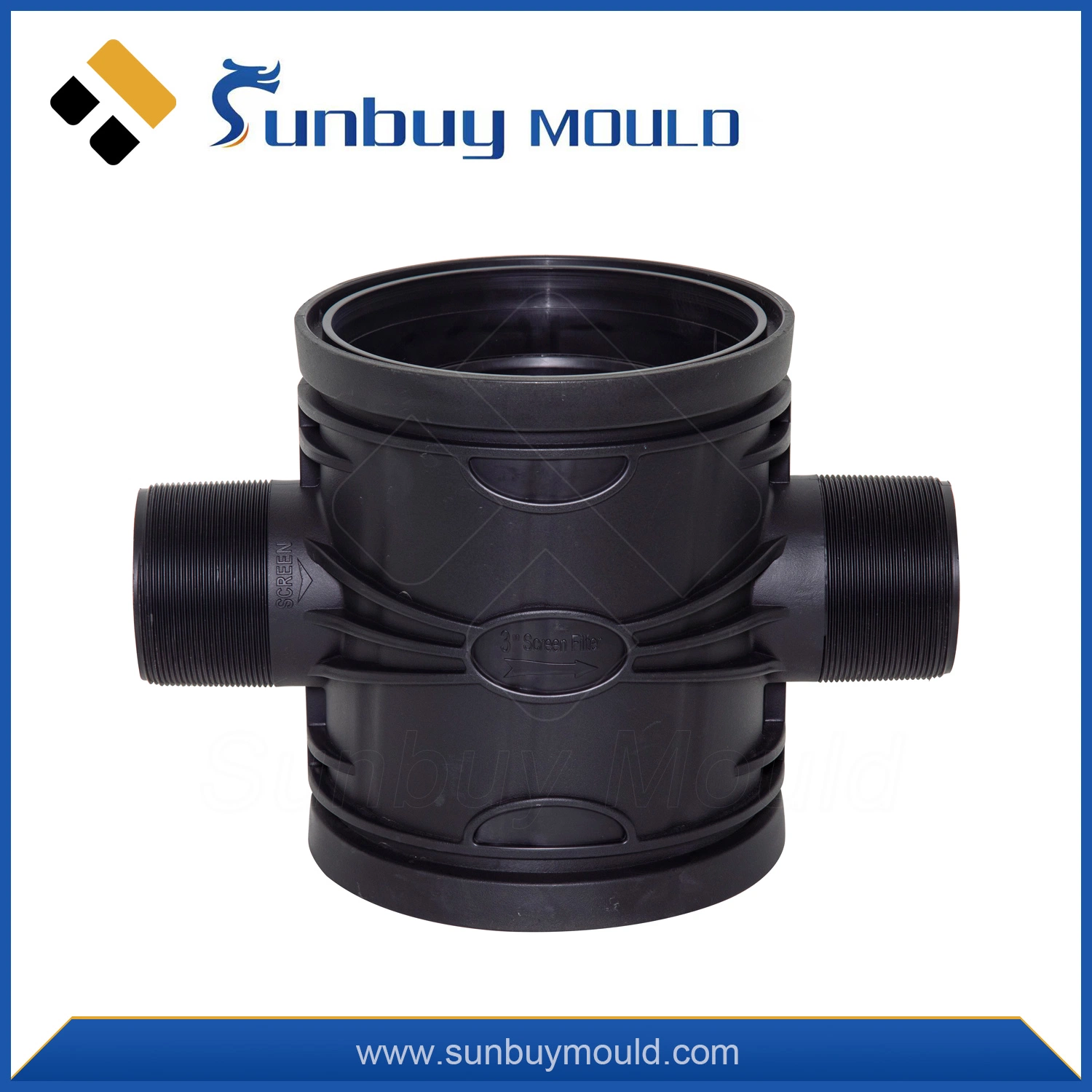 PE Electronic Fuse Single Cavity Plastic Injection Pipe Fitting Mould Supplier