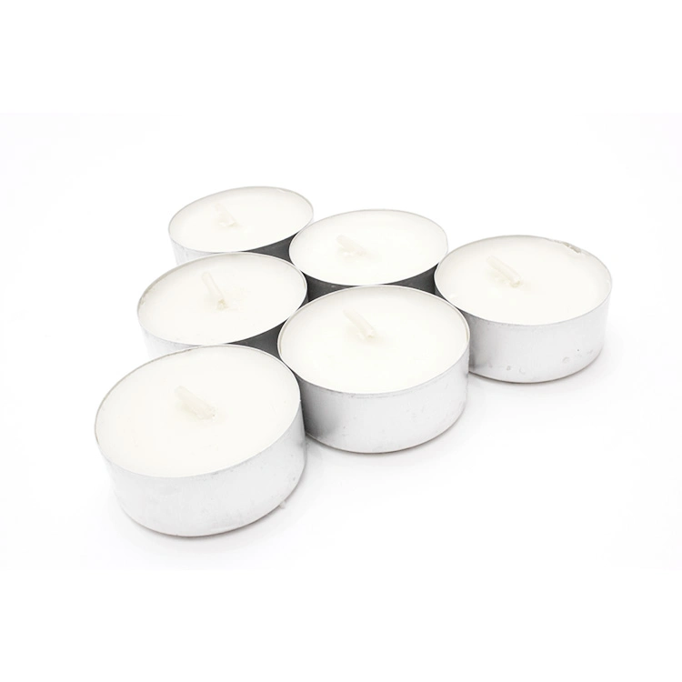 Wholesale/Supplier 12gr Ready to Ship White Tea Light Candles