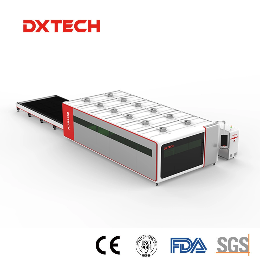 Enclosed Exchange Table Fiber Laser Cutting Machine for Metal Stainless /Carbon Steel Manufacturing Raycus Laser Cutter with Power 2000W 4000W Cutter