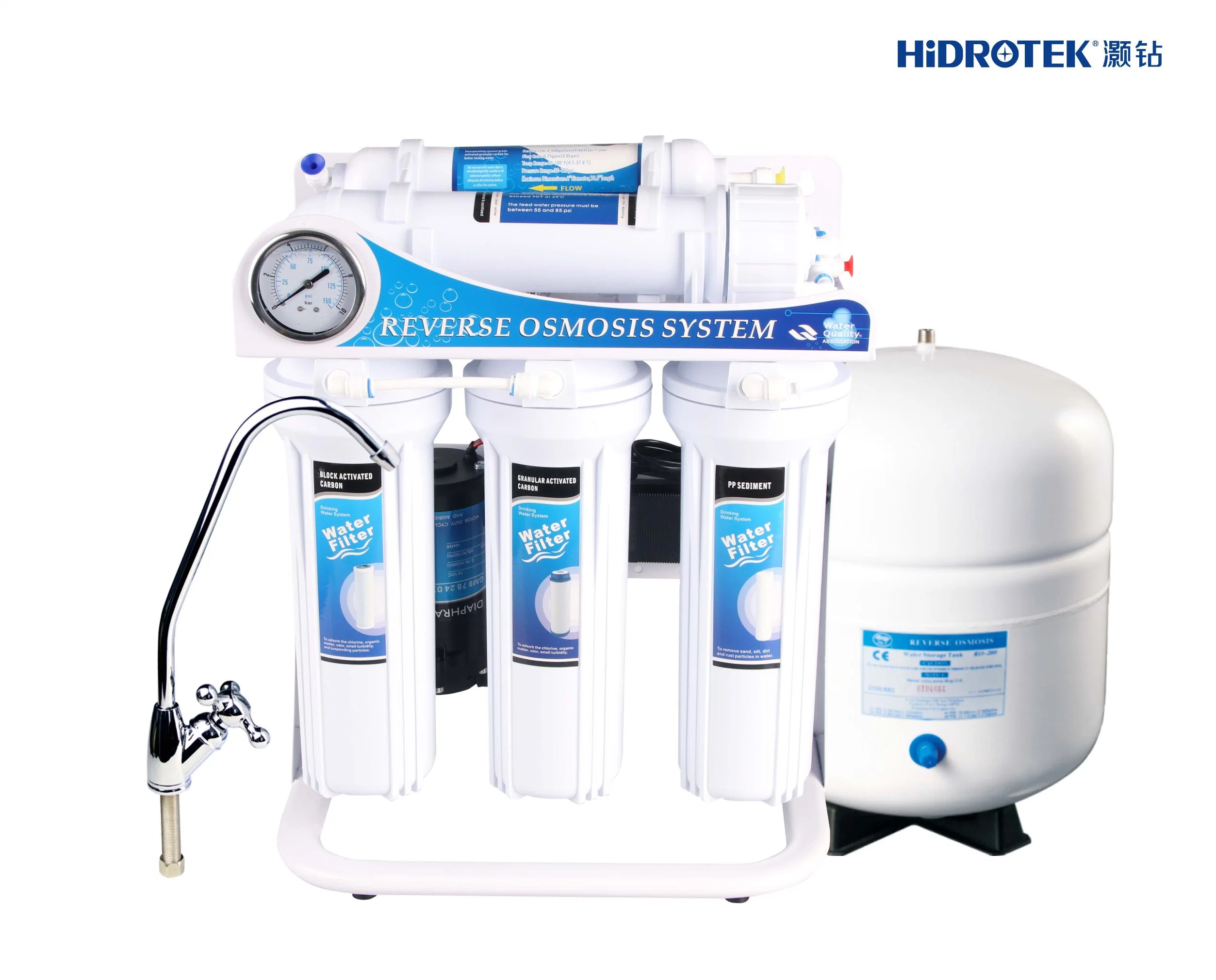 Hidrotek 3 Gallon Plastic Tank for Water Purification