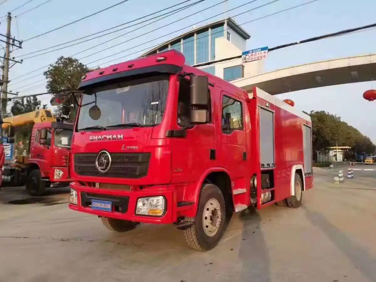 China Shacman Manufacturer Customized Rescue Fire Trucks for Fireman Emergency Service Vehicle