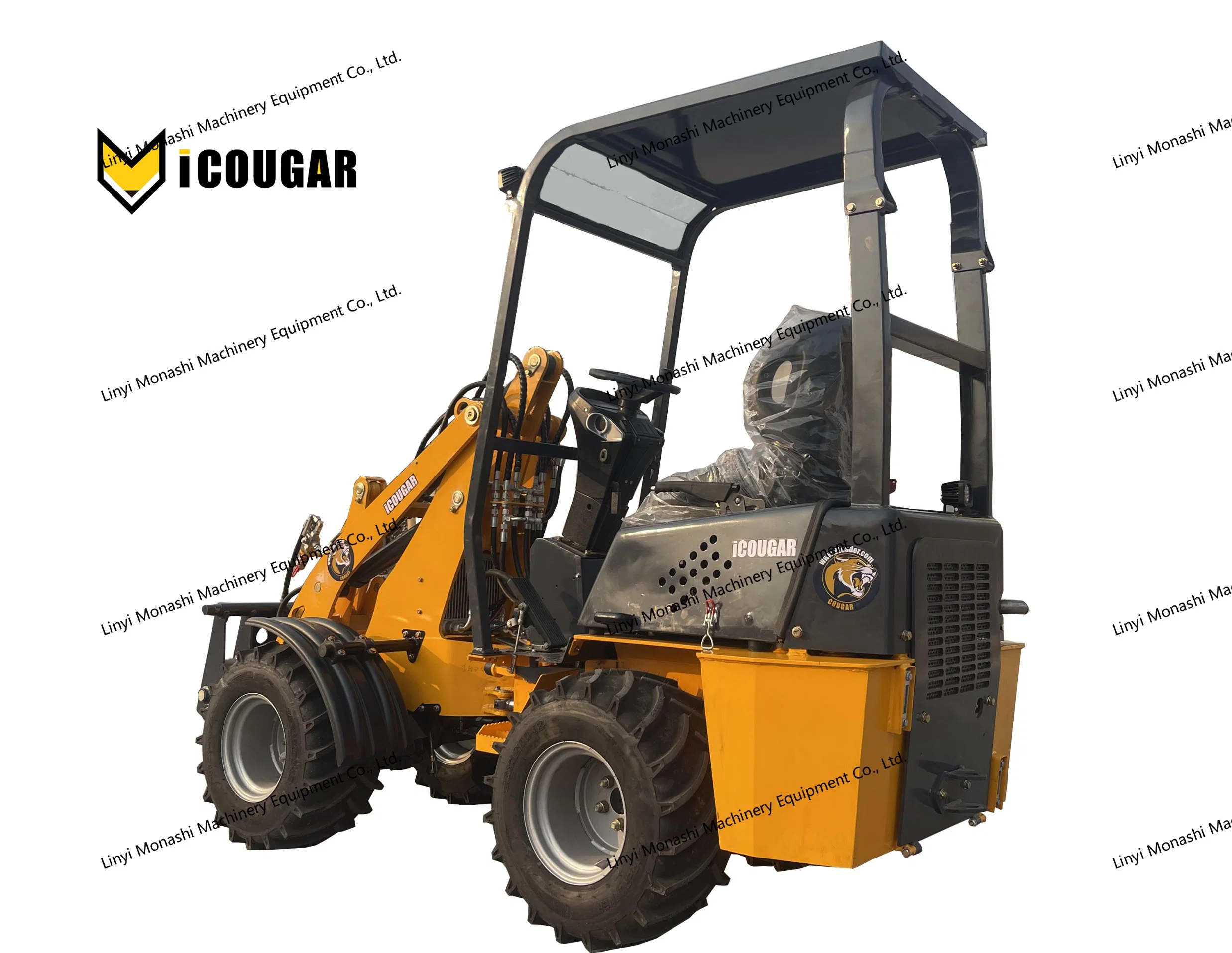 China Small Farming Portable Construction EPA CE Front End Wheel Loader Earth Moving Machine for Sale