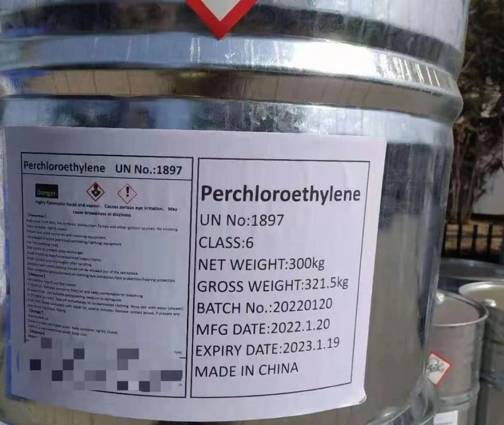 Dry Cleaning Agent Tetrachloroethylene PCE/127-18-4 Perchloroethylene