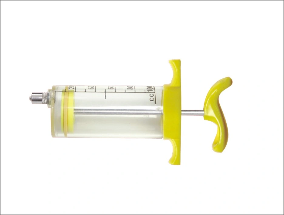 Livestock 100ml Plastic Steel Syringe (H-Type) Veterinary Product