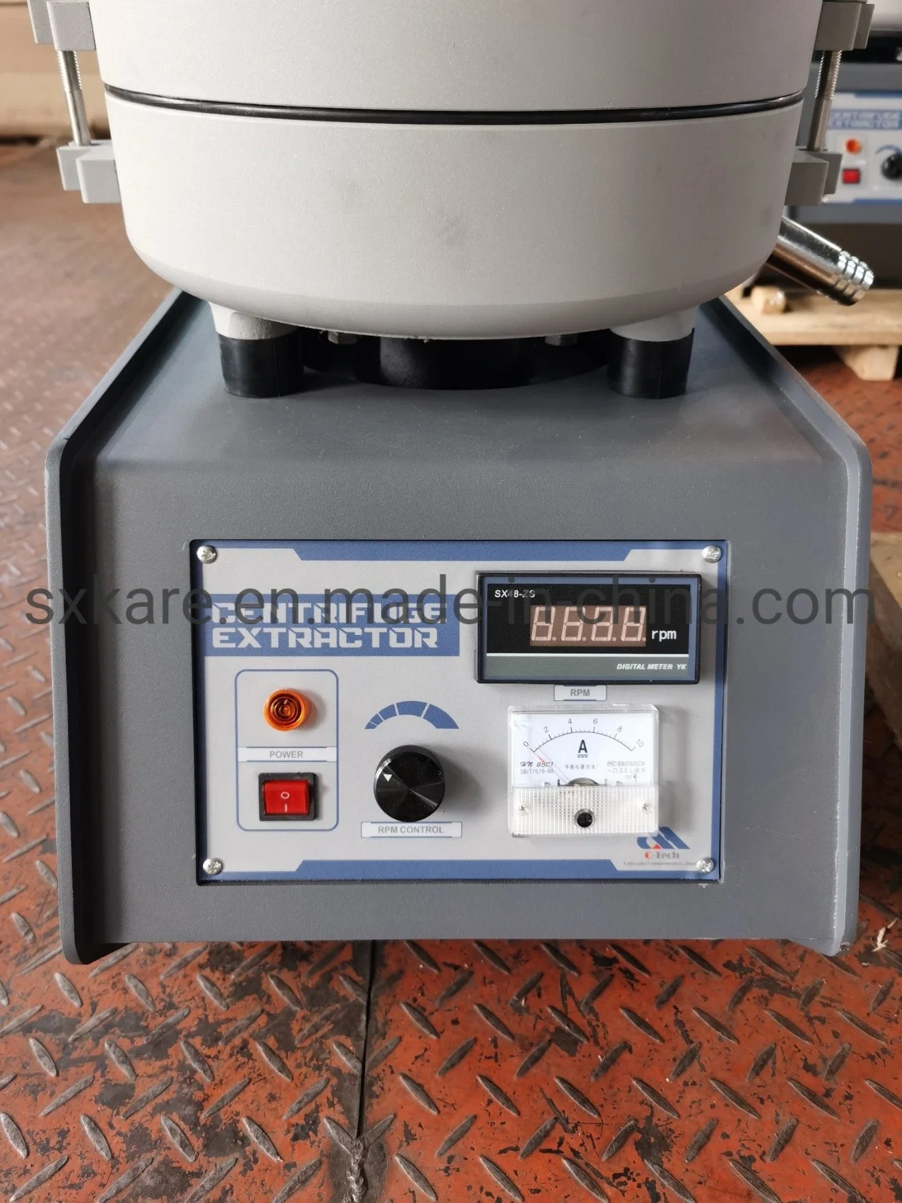 Bituminous Mixtures Centrifugal Extractor Test Equipment with Rpm Meter and Ammeter (SLF-400)