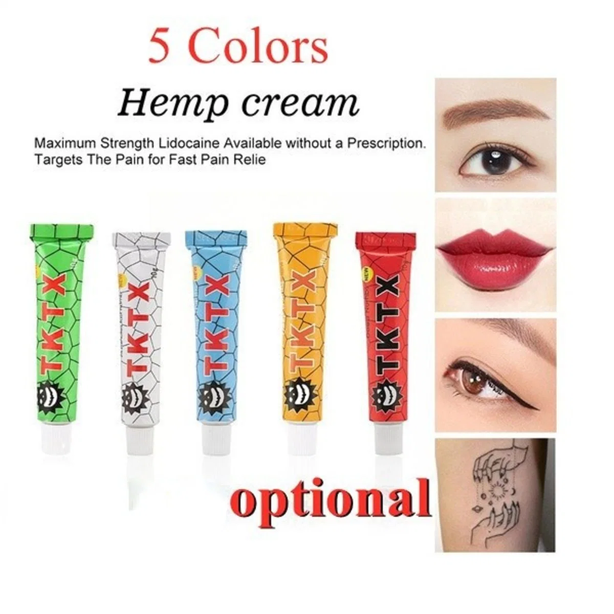 Factory Tktx Anesthesia Topical Tattoo Numbing Cream Microblading Ointment Tattoo Supply