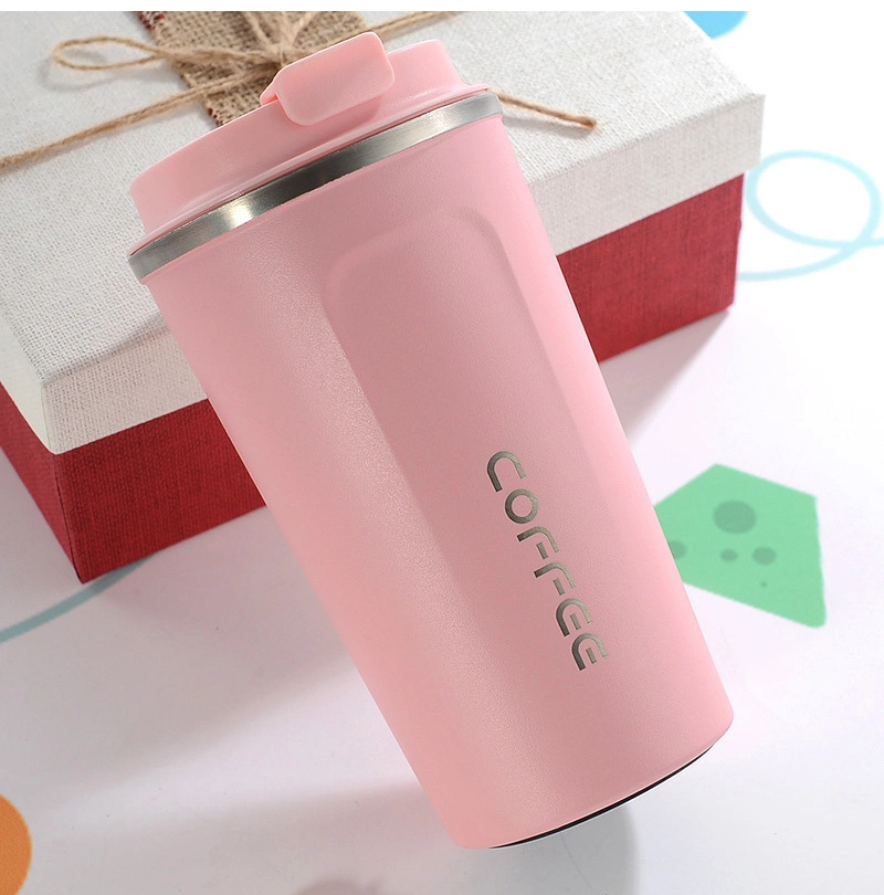 Double en acier inoxydable 304 Voiture de la tasse de café Café Tasse thermos Promotion Cadeaux