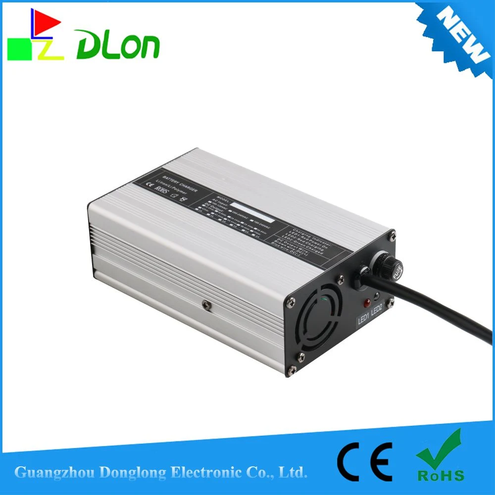 180W LiFePO4 Cargador 14,6V 8 una carcasa de aluminio de 12V 110V/220VAC a Cargador de 12 VDC.