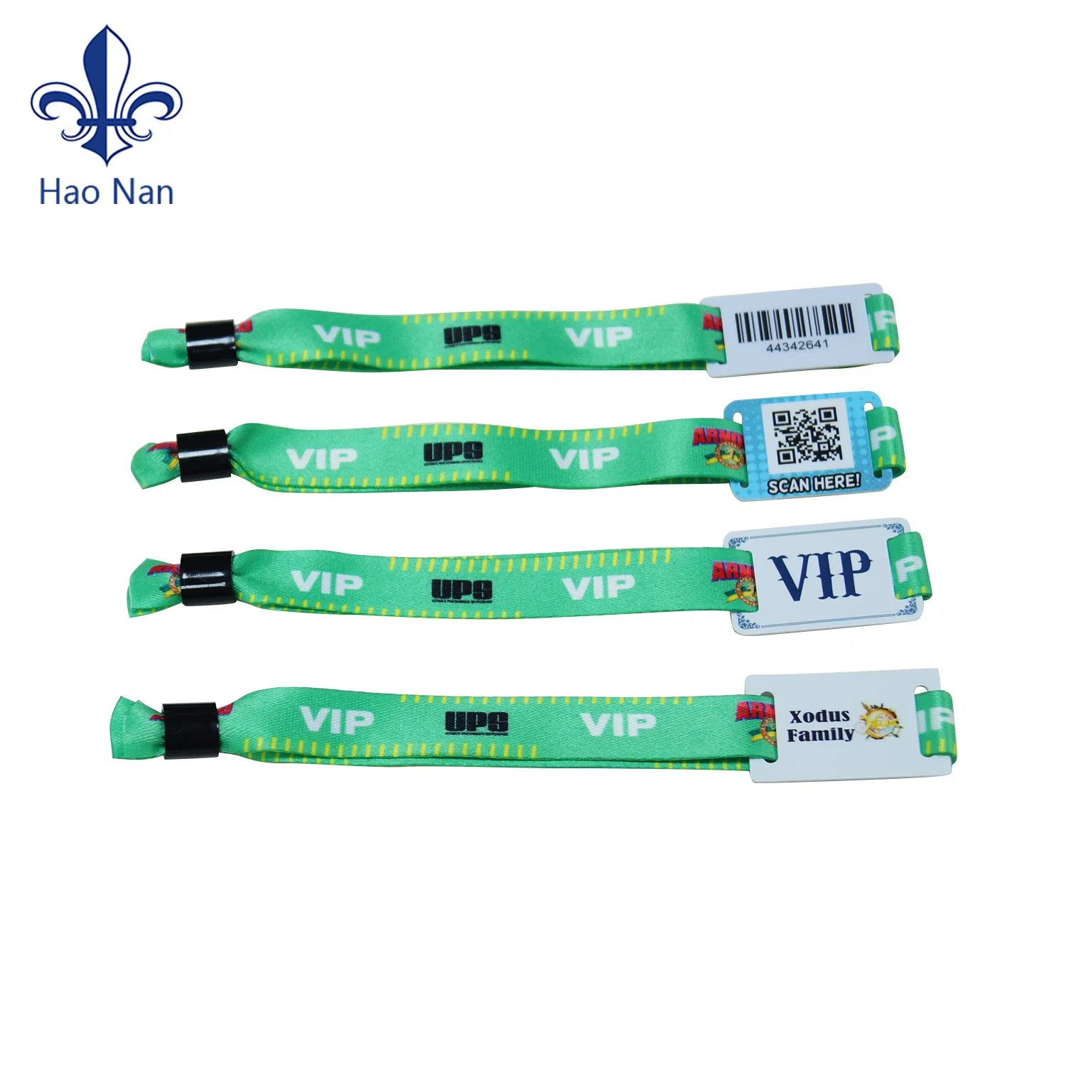 Hard Tag RFID Wristband with Design Logo