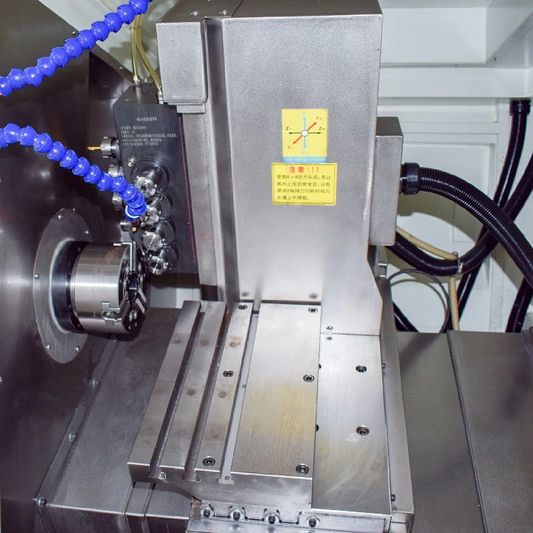 Máquina de torno CNC de 2 ejes Mini Smart de alta precisión Szgh-46j Máquinas herramienta CNC para metal con CE