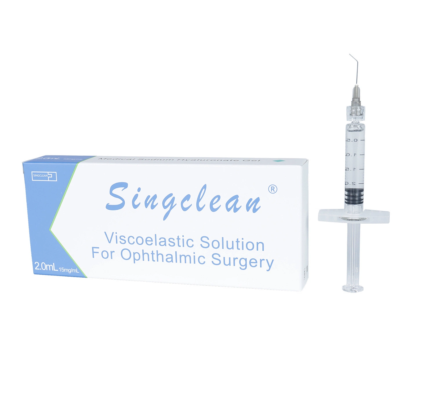 High Purity and Transparency Biocompatibility Ensure Sodium Hyaluronate Injection Eye Surgery for Ophthalmic