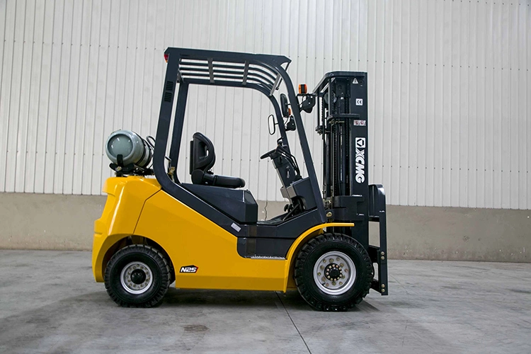 XCMG New Gasoline Forklift 1.5t/1.8t/2t/2.5t/3t/3.5t Forklift Truck with Nissan Engine