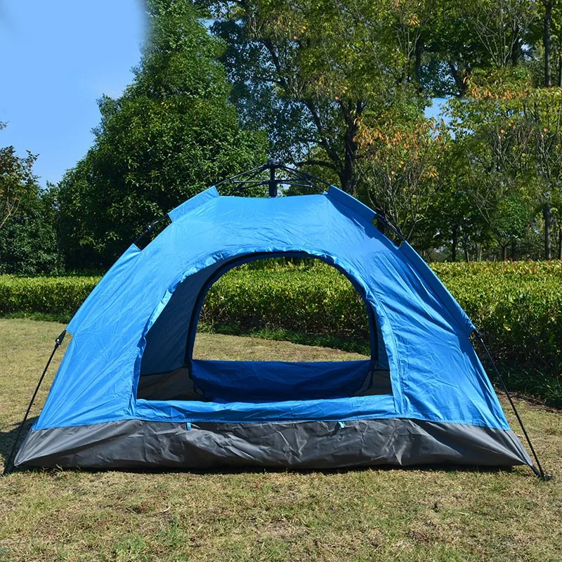 Simple Double Camping tente de voyage portable sans configurer le Tente automatique