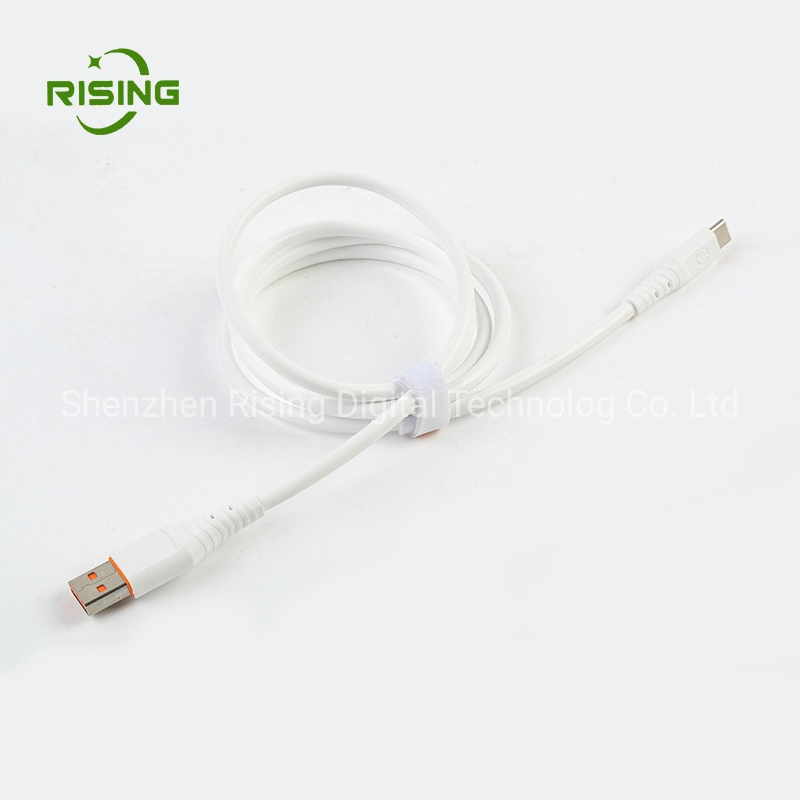 2 Meters Long Mobile Phone Silicone Data Cable