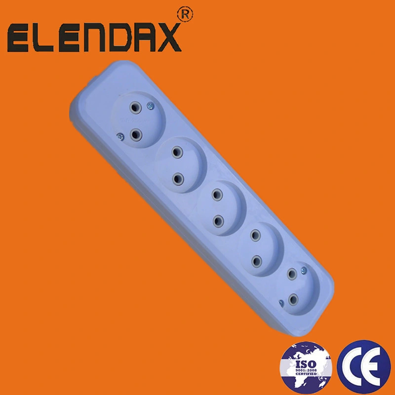 3 Holes Power Strip with Ground with Switch (E8003ES)