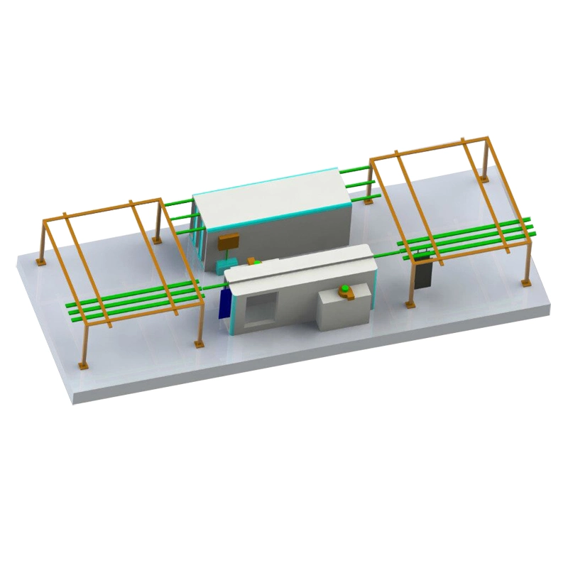 Perfil de aluminio automática completa de pulverización de pintura de Revestimiento en polvo de la línea de máquinas de producción de la cinta transportadora / Planta