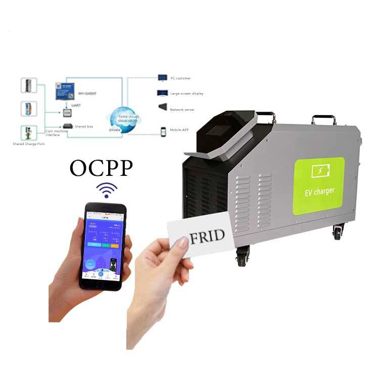 OCPP CCS 7kw 15kw 20kw 30kw 40kw Super Fast EV Ladestation Portable Electric Car Charging Pile Station