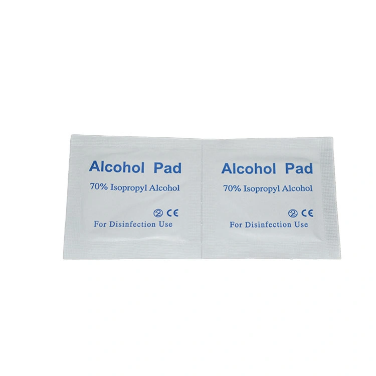 Directement le fabricant de l'alcool 70 % de la désinfection de l'alcool Pad Pad