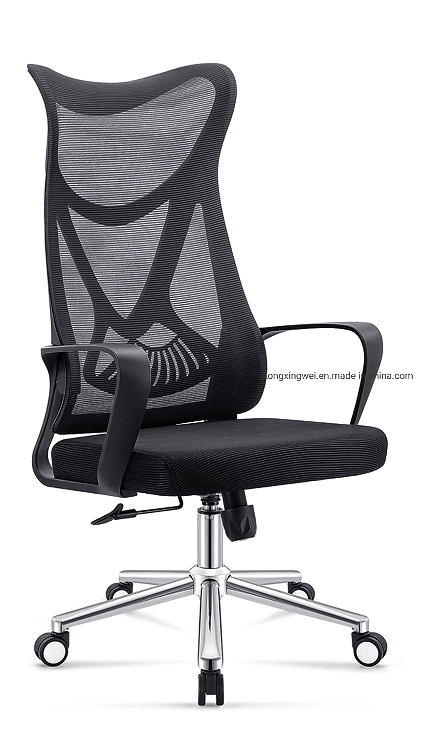 Silla de operador de oficina de malla ergonómica Canton Fair High Back