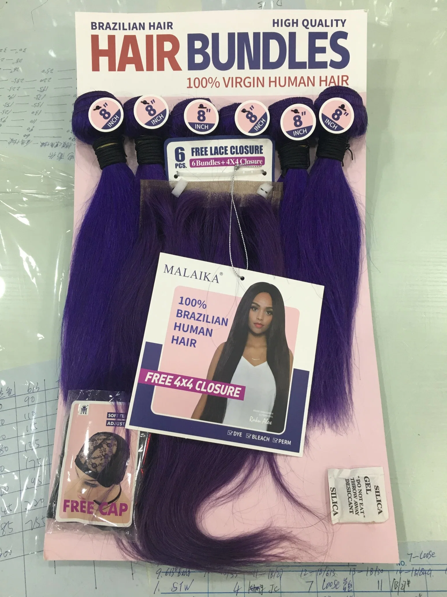 Luxury Hair Extension Packaging Box Human Hair Supplier