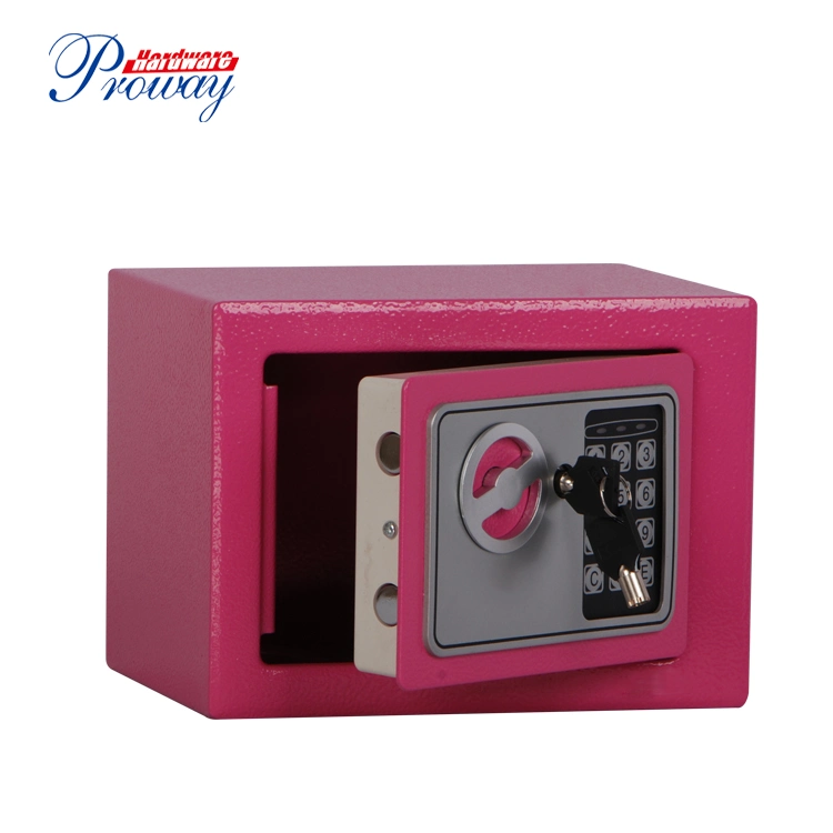 Steel Portable Deposit Secure Safe Box with Digital Lock Ce Approved for Person Travel/ Children/Gift Promotion