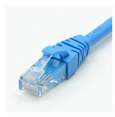 Cabo UTP puro Cooper CAT5e 4 pares RJ45 26AWG 1 metro Cabo de ligação