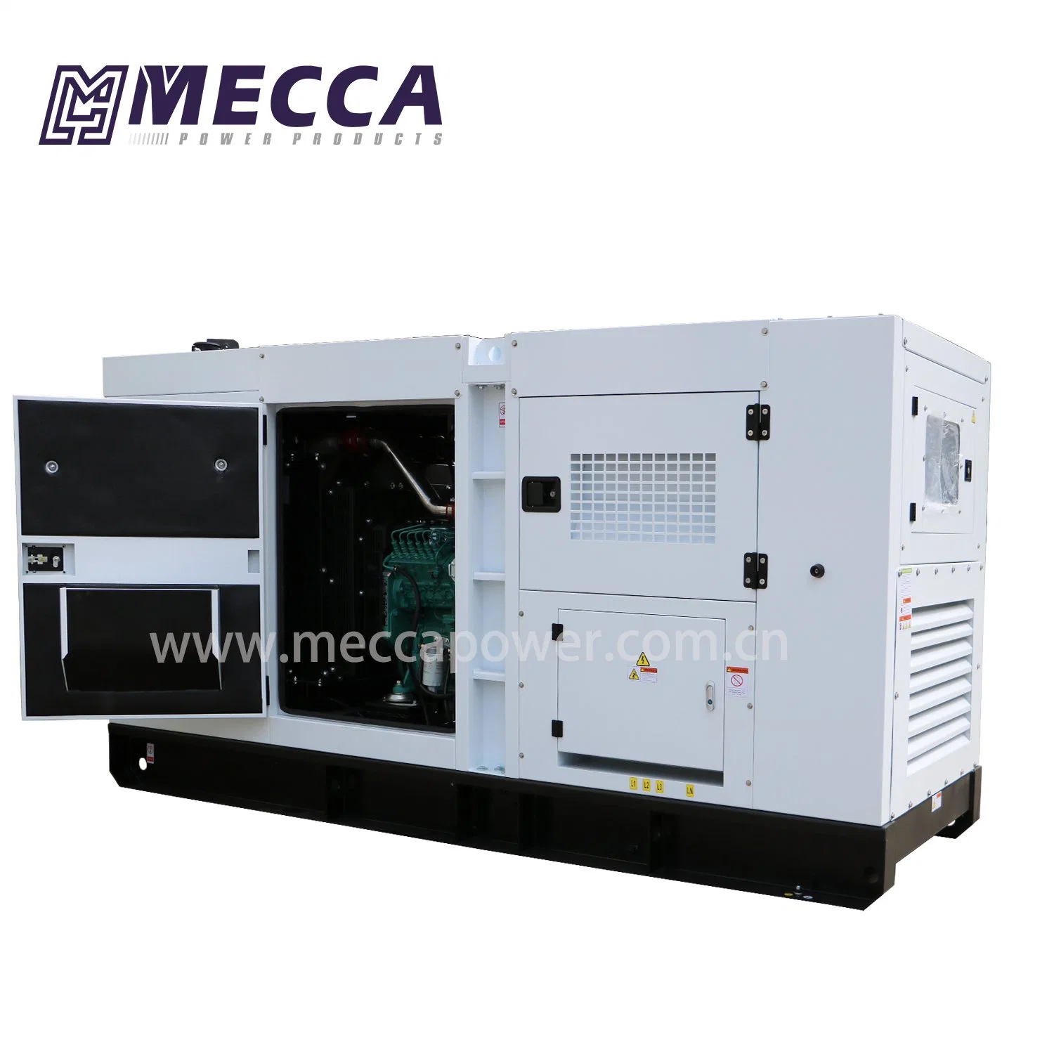 72.5kVA Soundproof Water Cooling Land Use Diesel Generator for Emergency