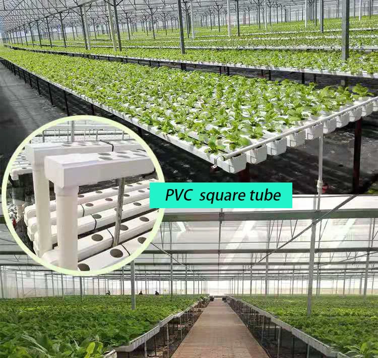 PVC Tiled Hydroponic Indoor Vertical Garden Irrigation Hydroponics Grow Tent Nft System