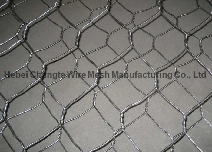 PVC Coated Galvanized Hexagonal Wire Netting for River Channel