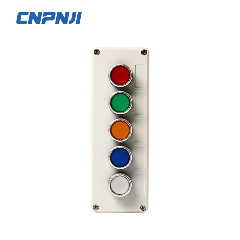 IP65 Xdl Xal Series Waterproof 4 Position Spring Return Push Button Switch Control Station Box