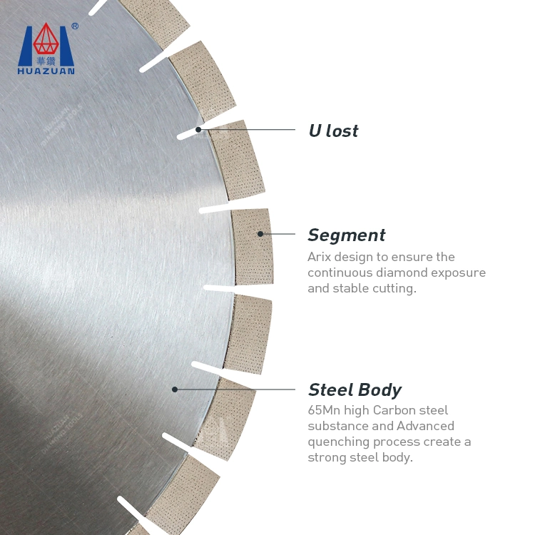 Very Sharp Arix Segment Diamond Saw Blade for Stone Granite