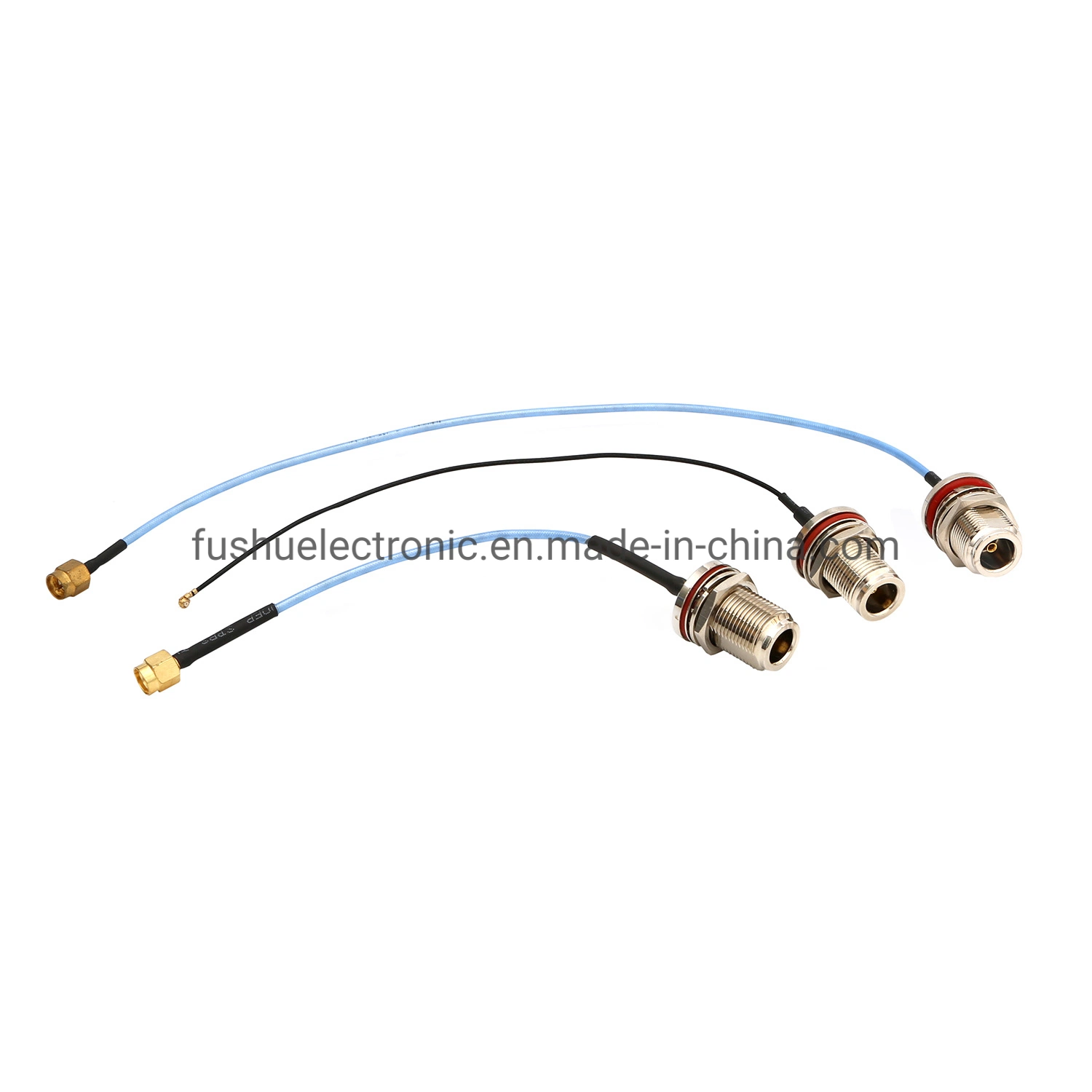 Ipx/ U. FL a N-hembra tipo tablero Pigtail 1,37mm Cable Coaxial Wireless