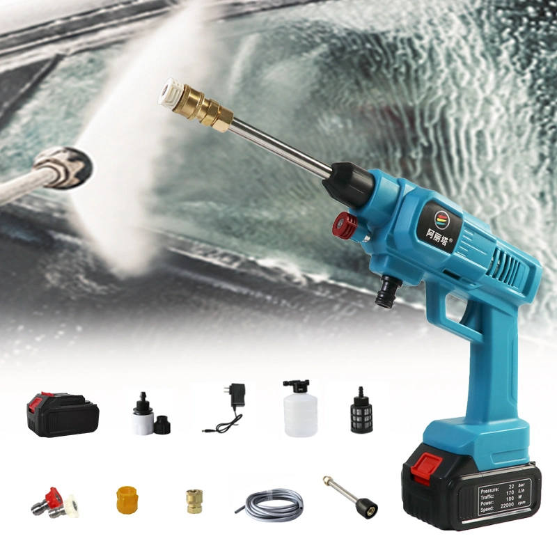 88vf Electric Brushless Cordless Garden Water Guns Carpet Cleaners High Pressure Car Washer