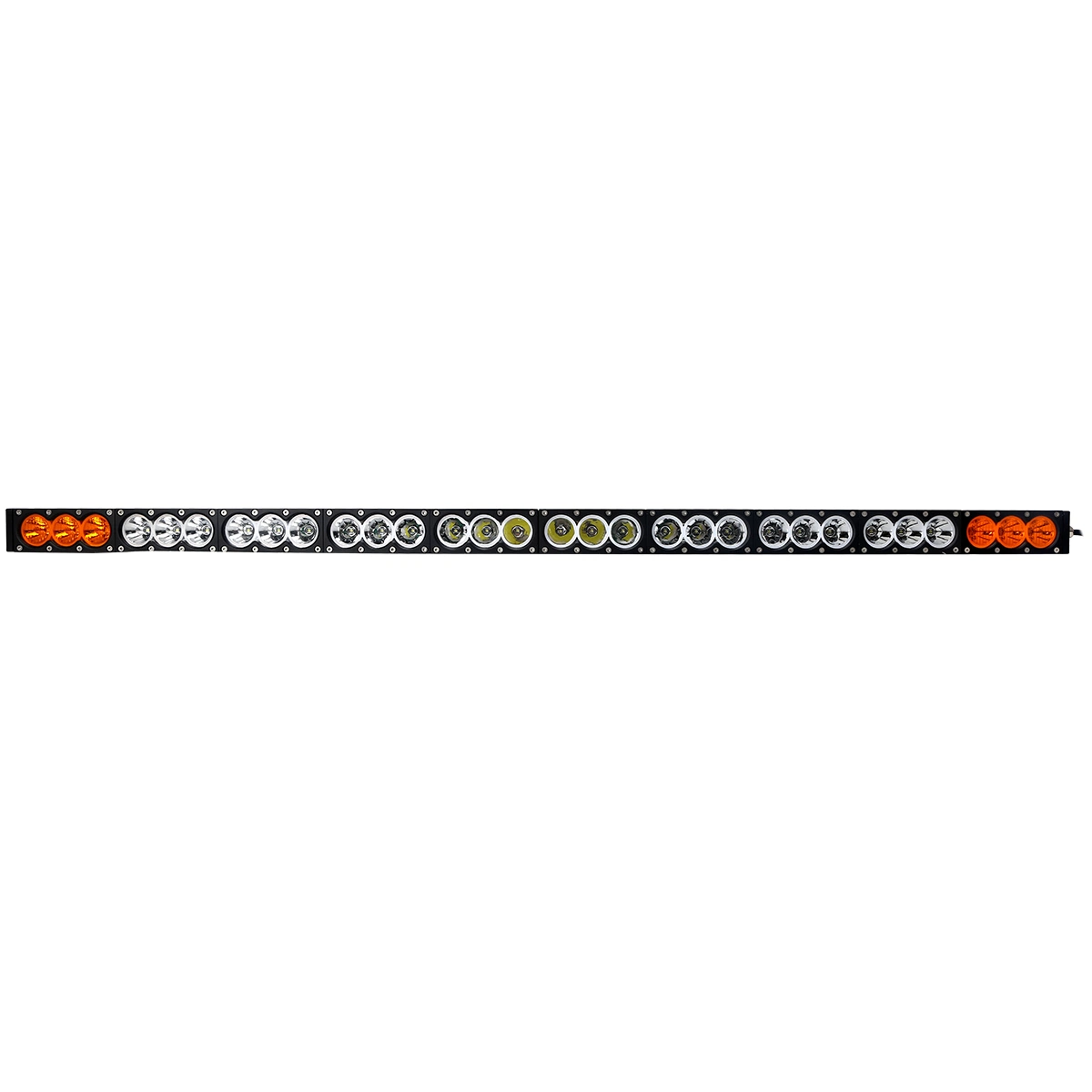 55 Inch Offroad Single Row Waterproof Truck/SUV/ATV Light LED Bar 300W White Amber