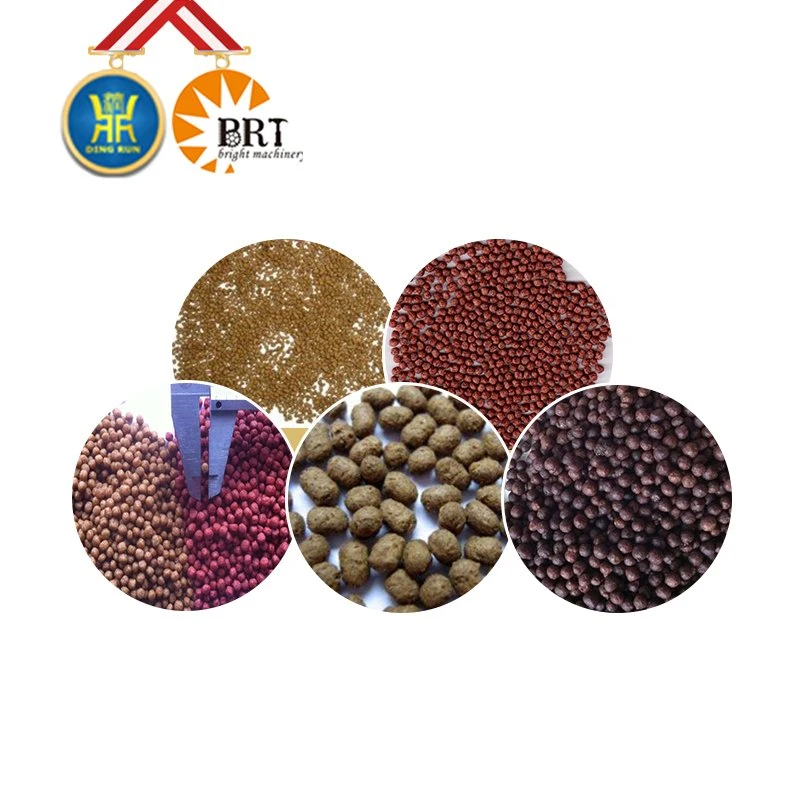 Pellet Pet Food Making Machines Animal Feed Extruder Device Floating Fish Feed Processing Line