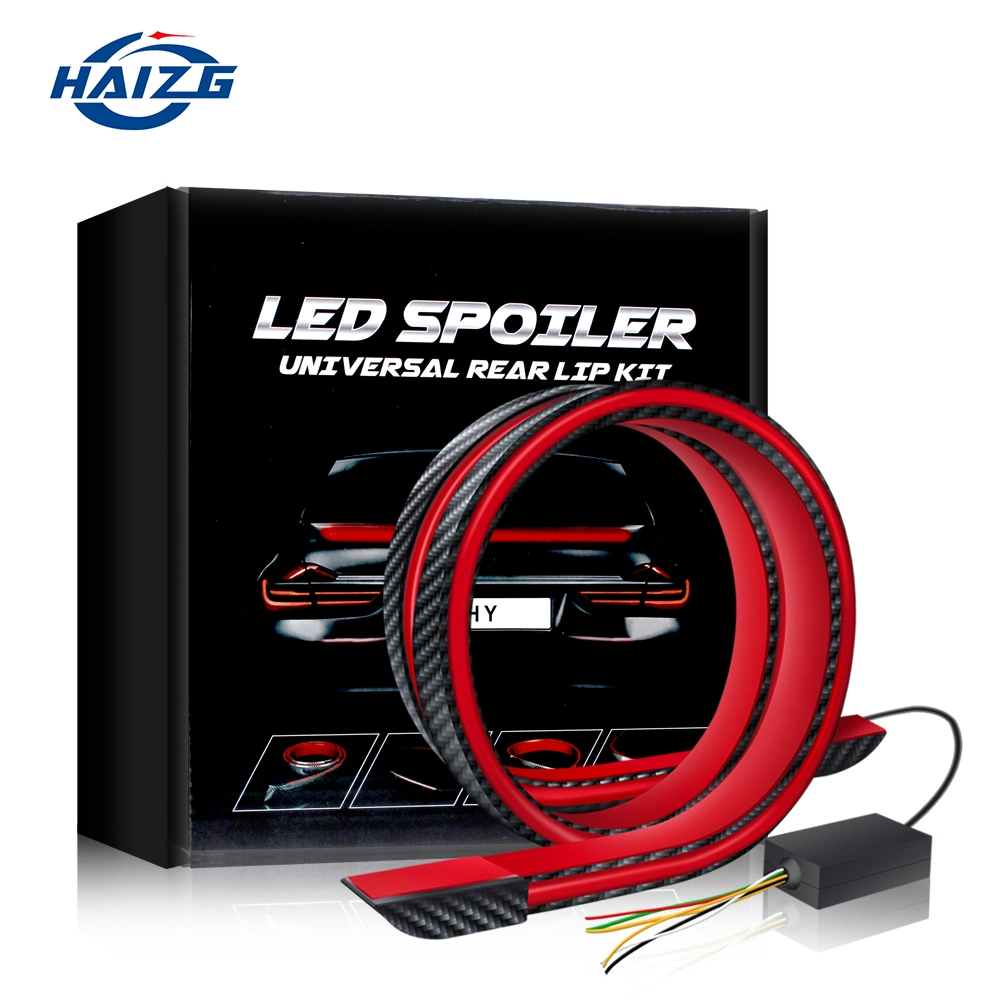 Haizg Großhandel/Lieferant 12V Universal Auto Carbon Fiber Multifunktions-Trunk LED Lichtstreifen- Blinkleuchte