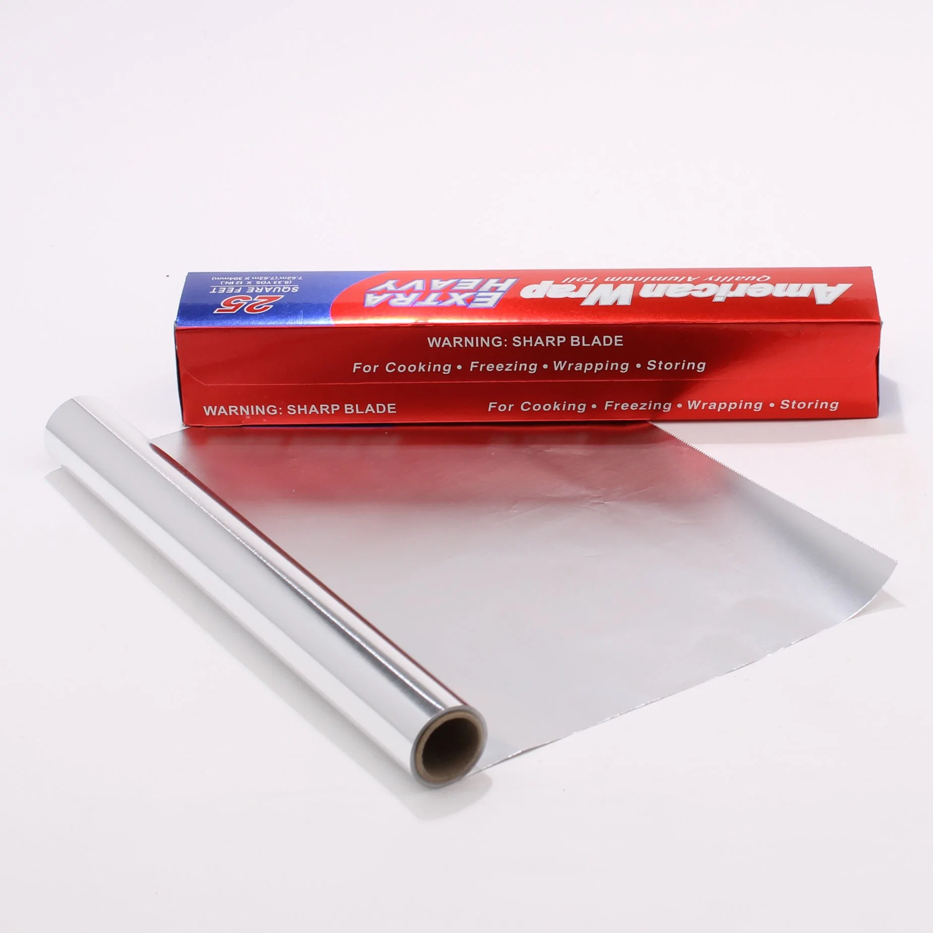 Food Grade Aluminum Foil-288 for Household Usage Roll 8011 Aluminium Coil Paper Small Rolls