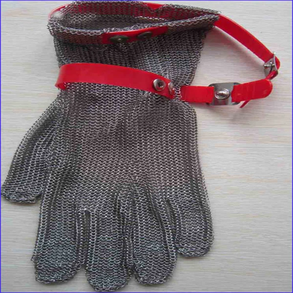 Treillis métallique en acier inoxydable des gants de sécurité/ Gants résistants aux coupures /Butcher gants