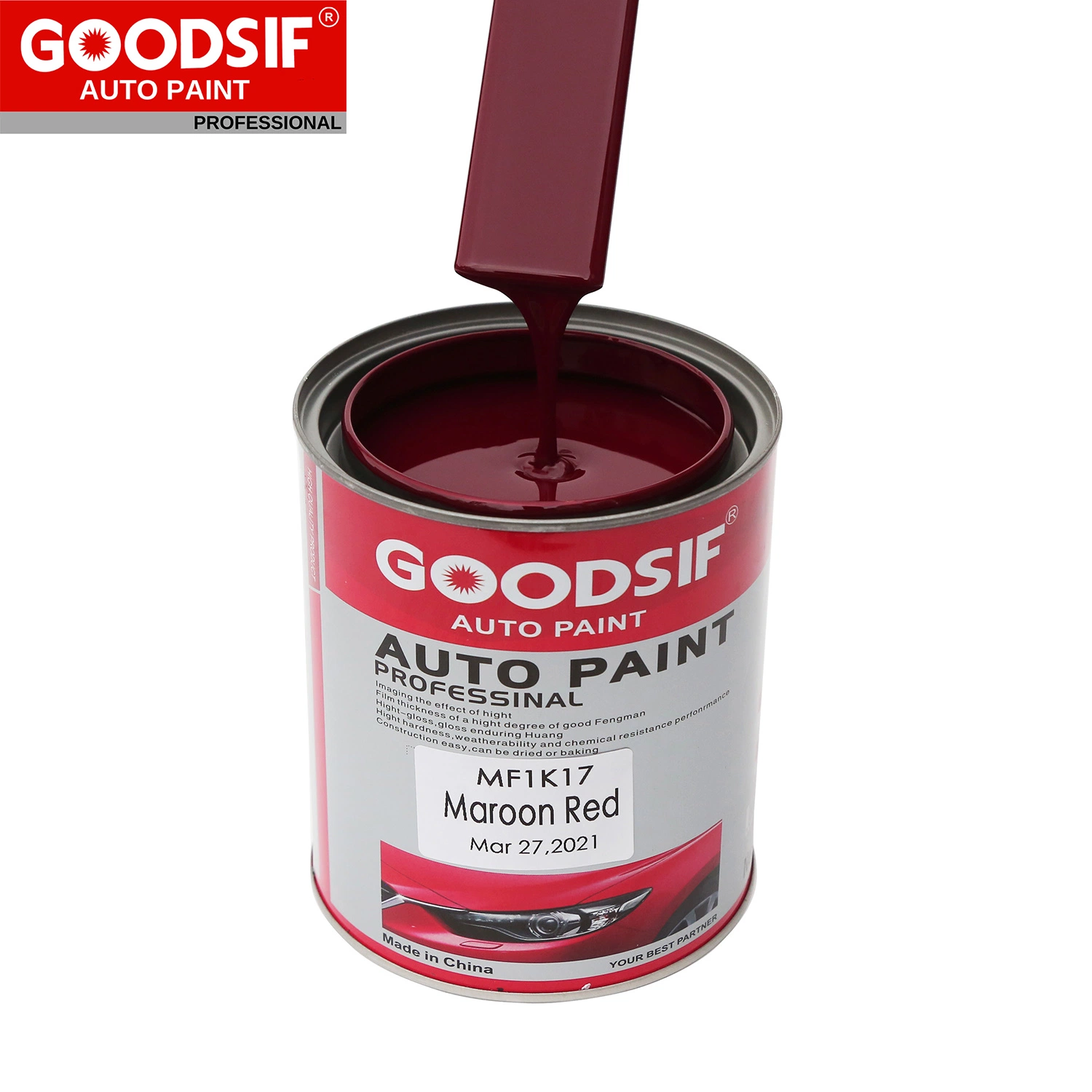 Car Paint Series Hot Sale High Solid Transparent Clearcoat Auto Hardener 2K Acrylic Car Varnish Automotive Paint