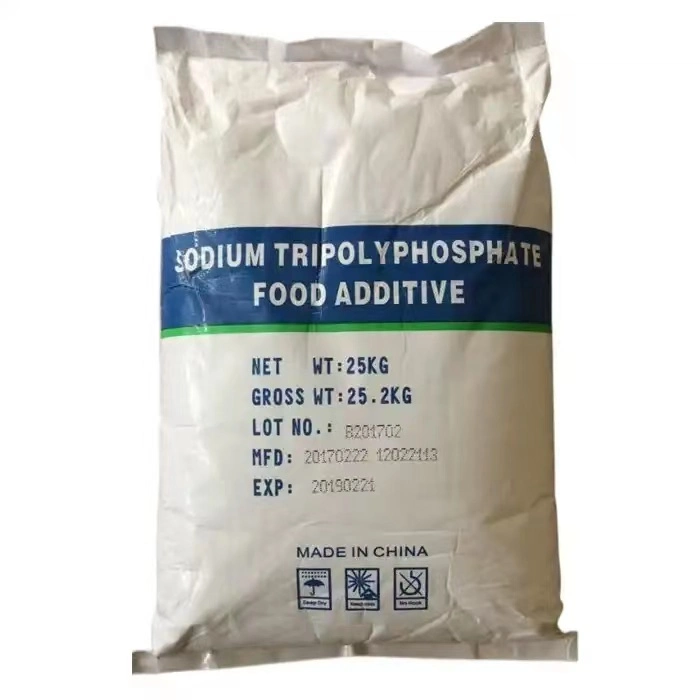 Les additifs alimentaires de la poudre blanche le Tripolyphosphate de Sodium STPP de produits chimiques de l'industrie