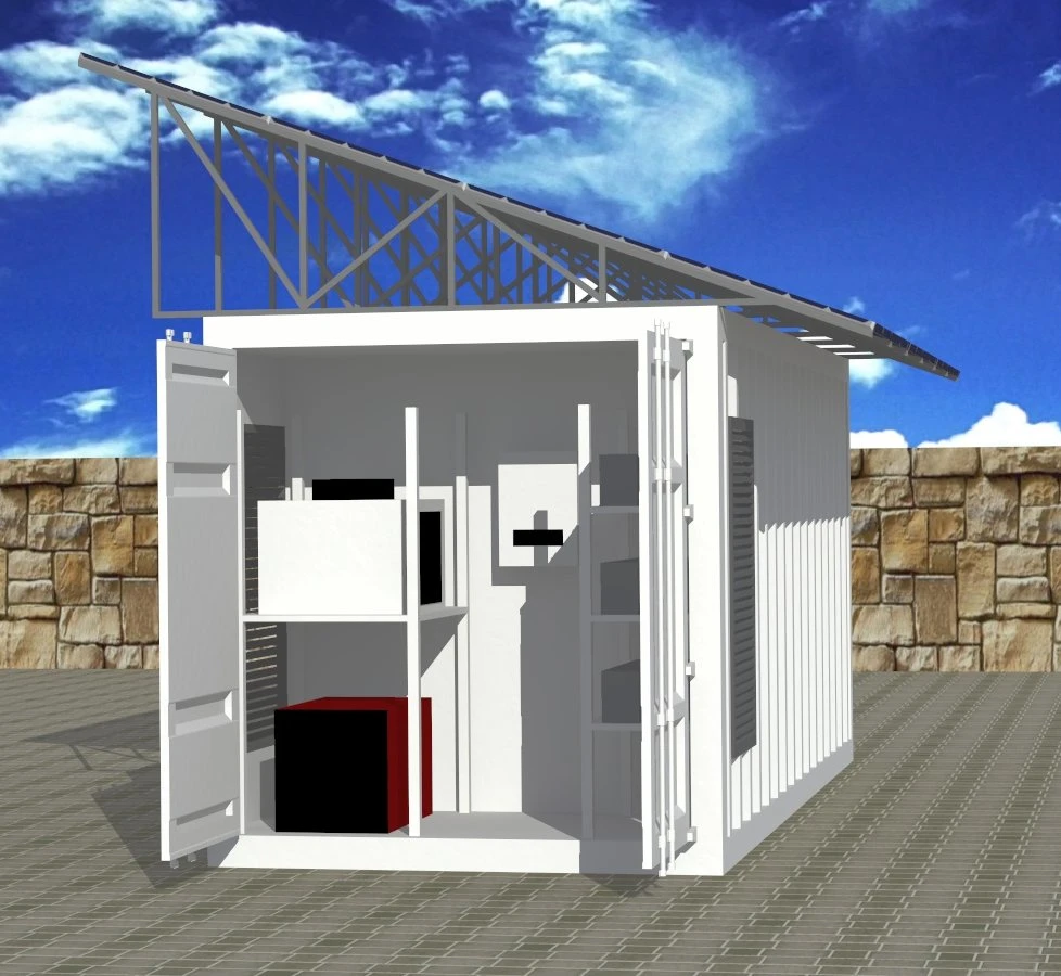 20 Quadratmeter Container Gefrierschrank Solar Powered Cold Room Cold Lagerung