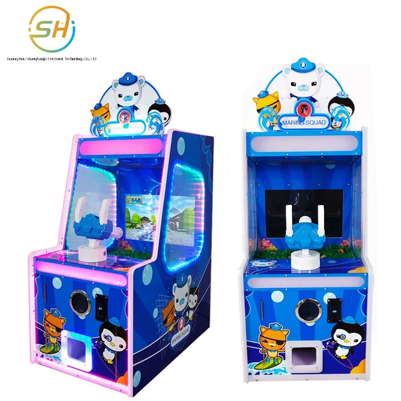 Children's Coin-Operated Water Jet Game Machine Ice Big Coffee Water Gun Game City Entertainment Equipment Manufacturers Supply